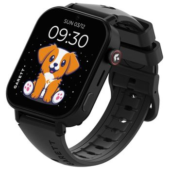 Smartwatch dziecięcy Garett Kids Rel 4G czarny. Smartwatch dla dziecka. Smartwatch dziecięcy Garett z rozmowami. Czarny smartwatch Garett dla z GPS i rozmowami (2).jpg